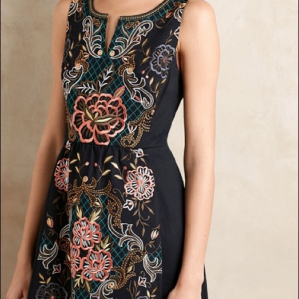 Moulinette Soeurs Embroidered Dress